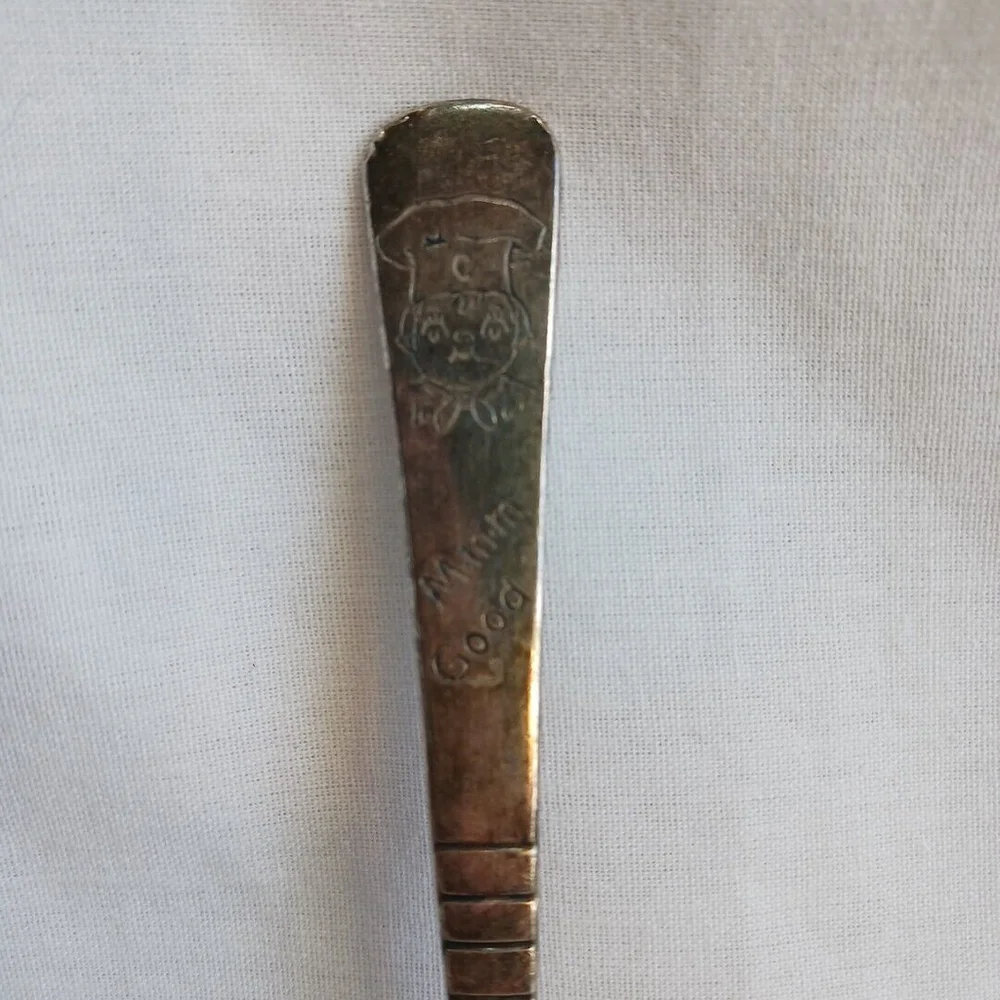 Campbell's Soup Kids Silverplate Child Fork Oneida Rogers